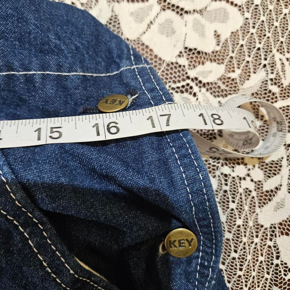 Vintage Cottagecore Granola Key Overalls View 5